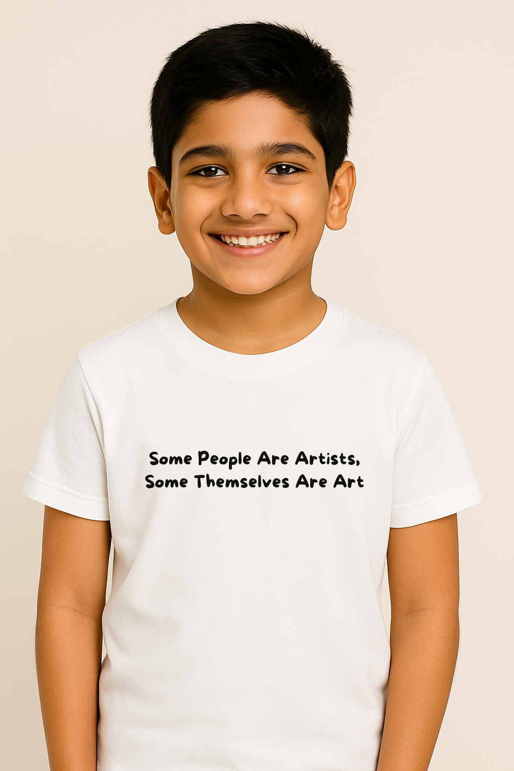 Typography Printed Tshirt for Kids (Unisex)