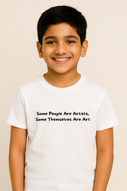 Typography Printed Tshirt for Kids (Unisex)