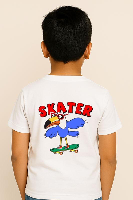 SKATER Graphic Printed Tshirt for kids (UNISEX)