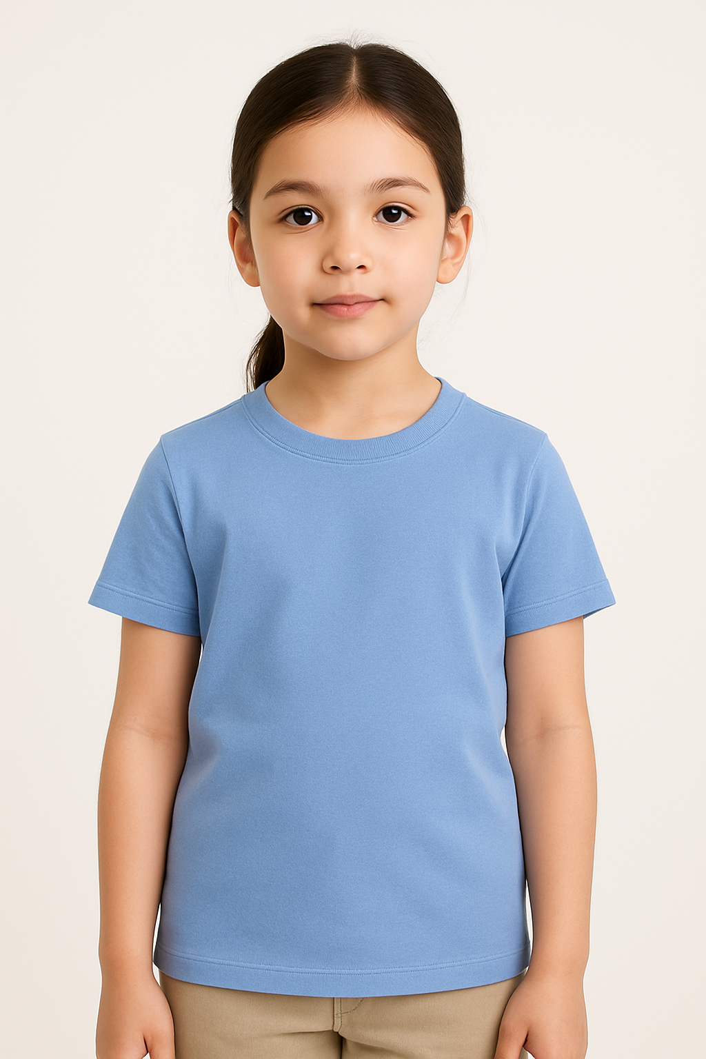 Solid Unisex T-shirt for kids