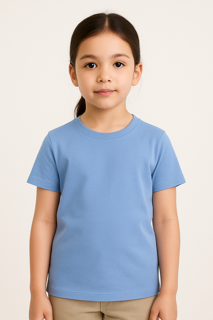 Solid Unisex T-shirt for kids