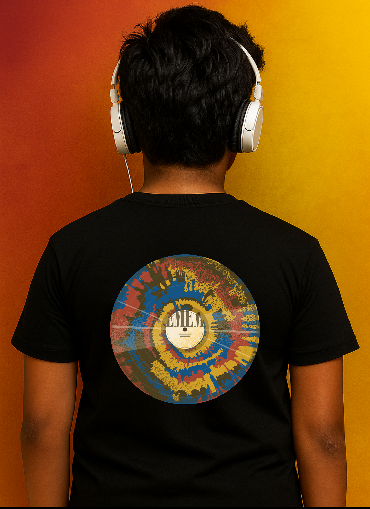 Music Graphic Printed T-shirt for Boys