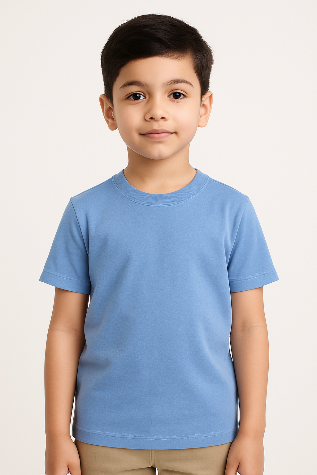 Solid Unisex T-shirt for kids